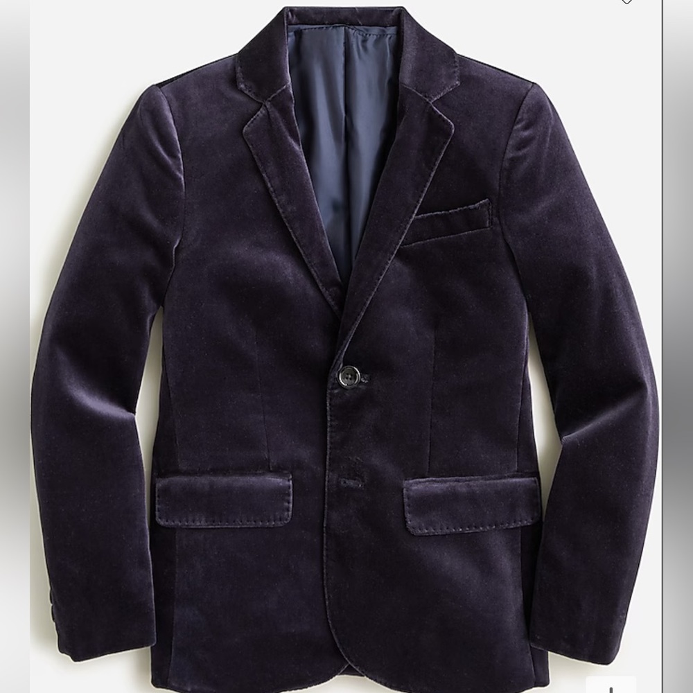 J.Crew Men’s Ludlow Slim-fit shawl-collar tuxedo jacket in velvet